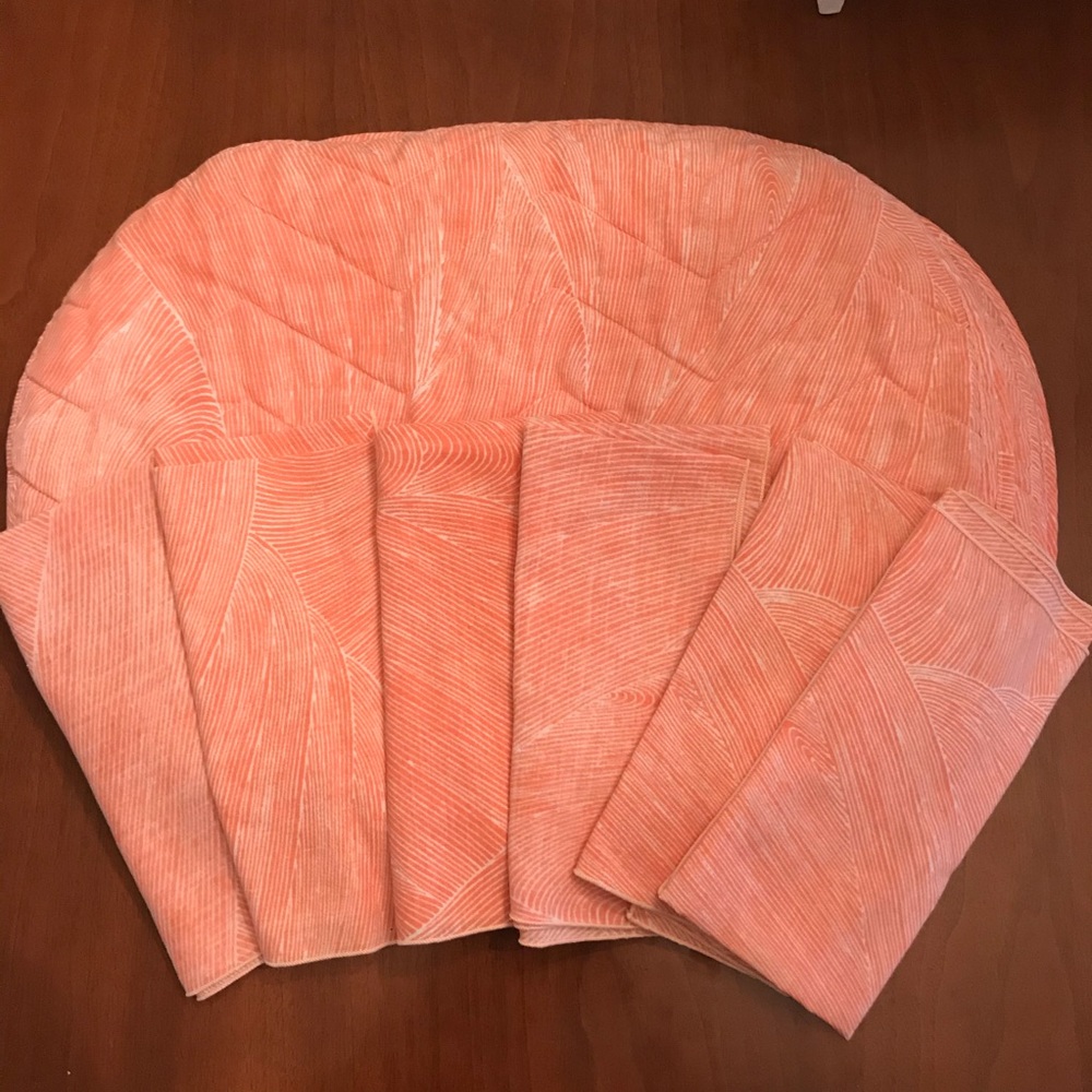 VINTAGE 60/70s placemats& napkins